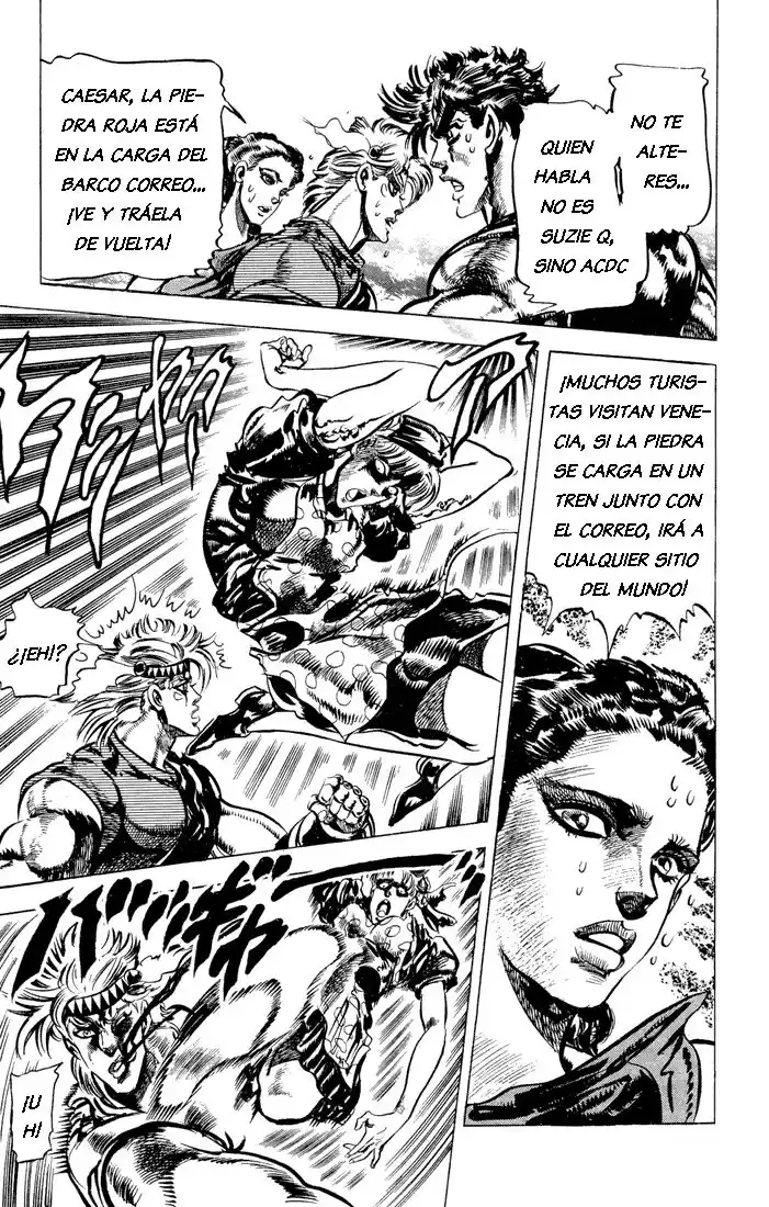 JoJo's Bizarre Adventure Parte 2: Battle Tendency Capitulo 38: Los Restos Acechan, Parte 2 página 5