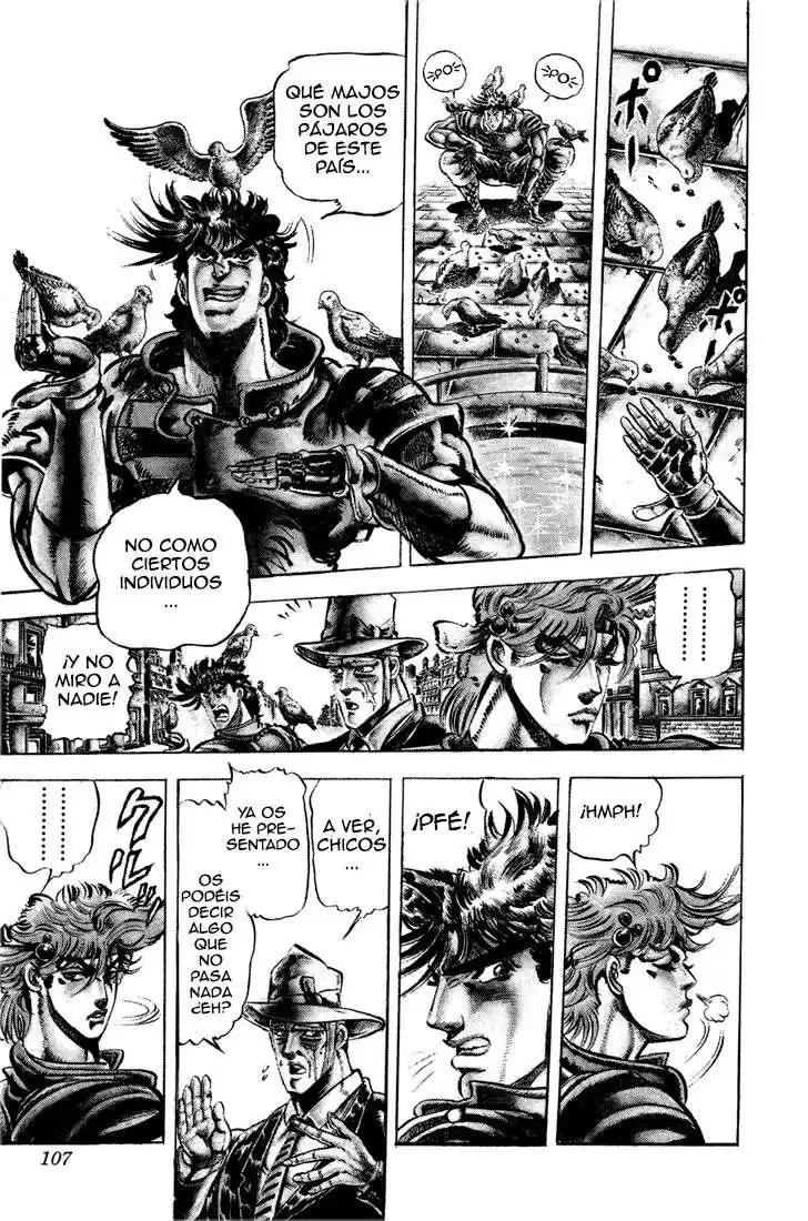 JoJo's Bizarre Adventure Parte 2: Battle Tendency Capitulo 19: Joseph Joestar de Roma página 3