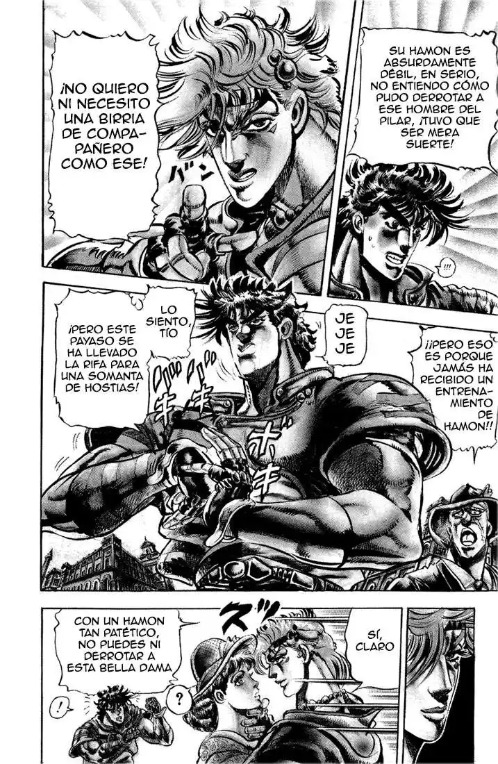 JoJo's Bizarre Adventure Parte 2: Battle Tendency Capitulo 19: Joseph Joestar de Roma página 6