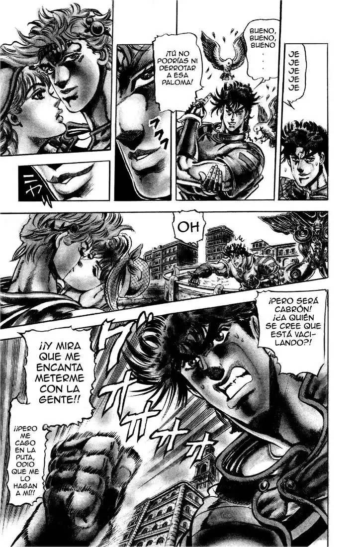 JoJo's Bizarre Adventure Parte 2: Battle Tendency Capitulo 19: Joseph Joestar de Roma página 7