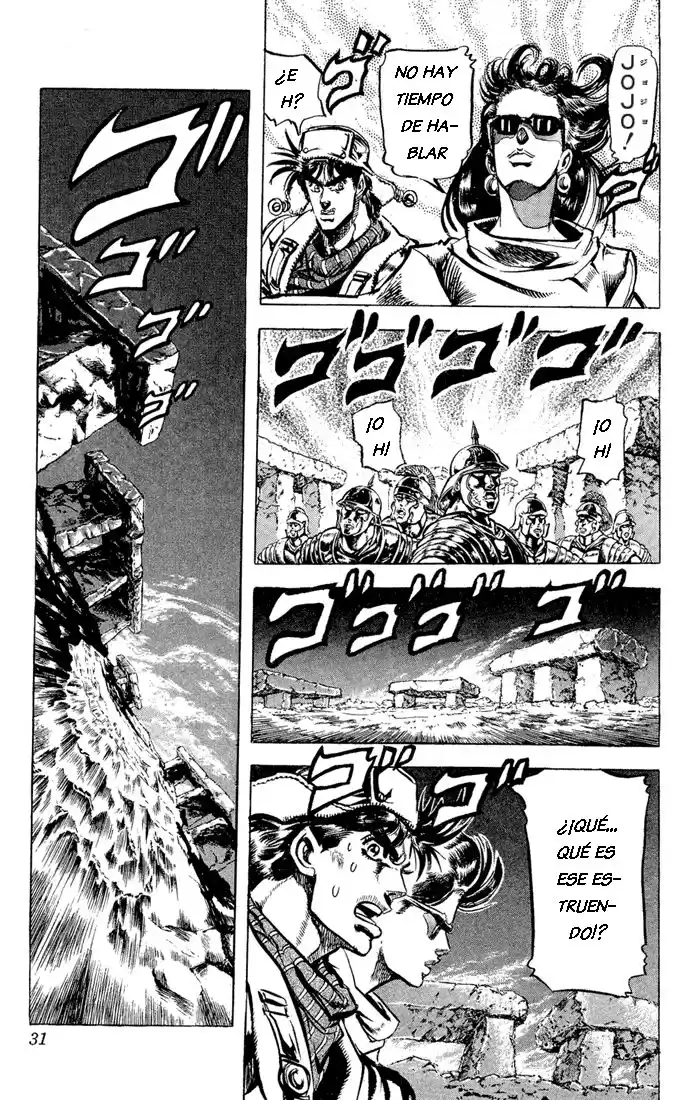 JoJo's Bizarre Adventure Parte 2: Battle Tendency Capitulo 53: El Viento, El Carro y Wamuu, Parte 3 página 5