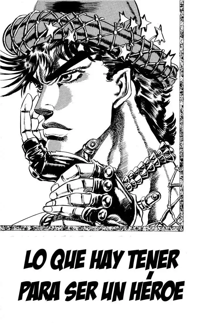 JoJo's Bizarre Adventure Parte 2: Battle Tendency Capitulo 25: Los Guerreros Definitivos de la Antigüedad, Parte 5 página 1