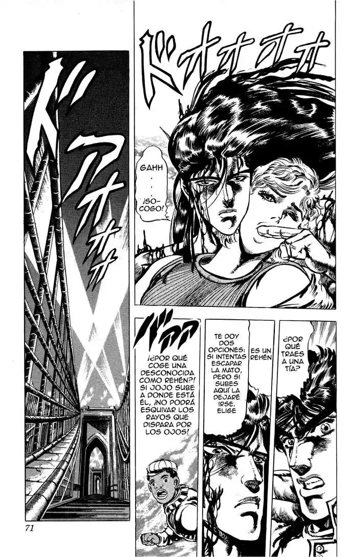 JoJo's Bizarre Adventure Parte 2: Battle Tendency Capitulo 7: Straizo vs. Joseph, Parte 4 página 6