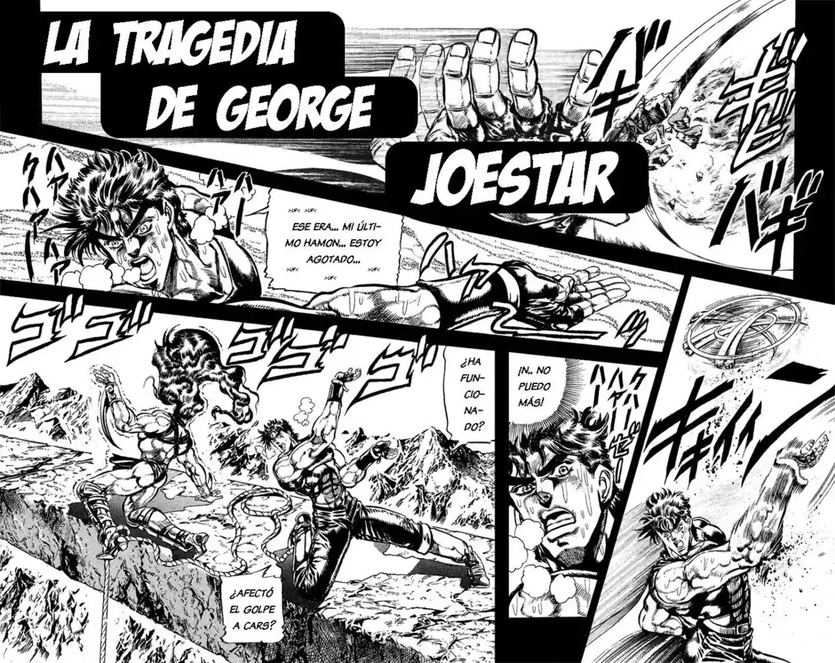 JoJo's Bizarre Adventure Parte 2: Battle Tendency Capitulo 64: JoJo: El Último Hamon, Parte 2 página 1