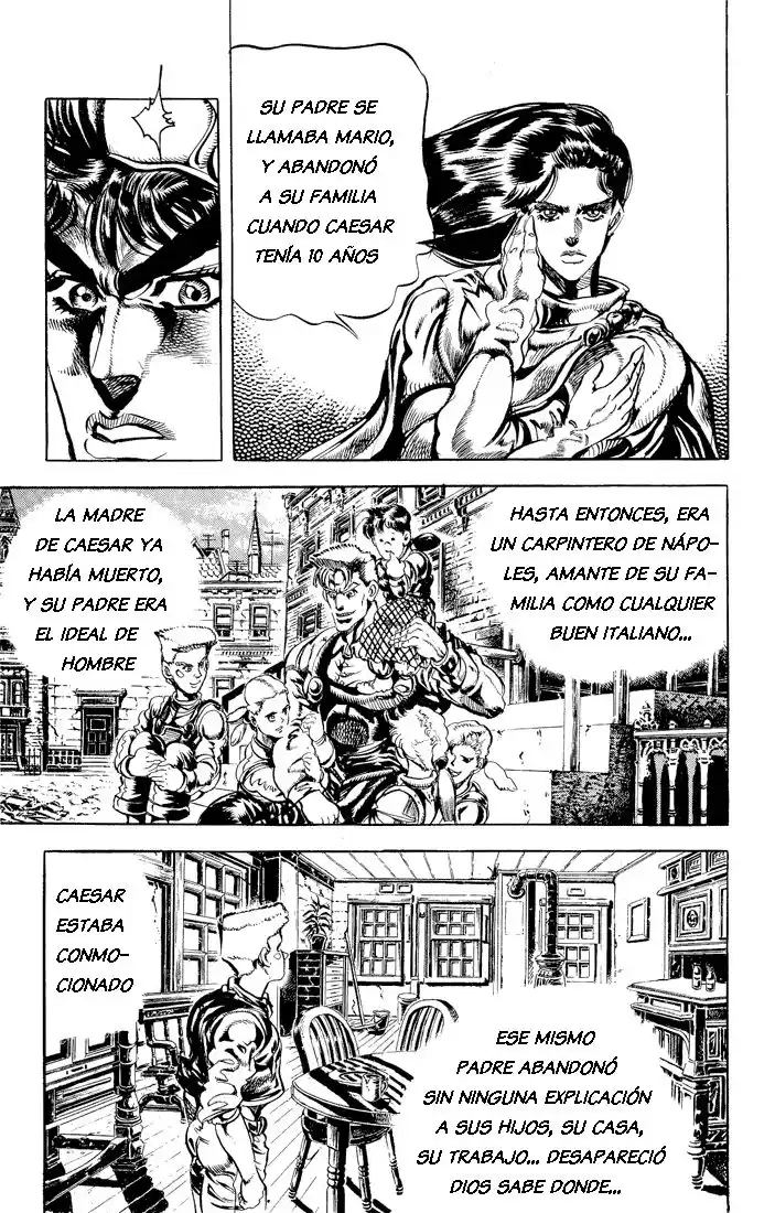 JoJo's Bizarre Adventure Parte 2: Battle Tendency Capitulo 45: Caesar: Una Juventud Solitaria, Parte 2 página 3