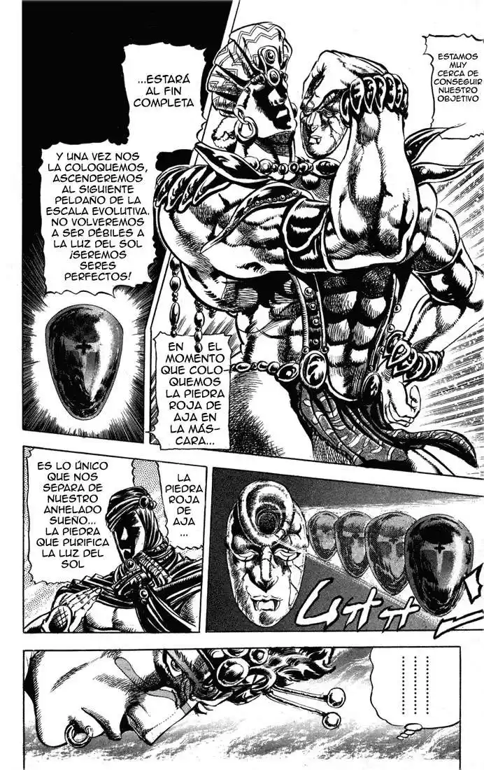 JoJo's Bizarre Adventure Parte 2: Battle Tendency Capitulo 22: Los Guerreros Definitivos de la Antigüedad, Parte 2 página 2