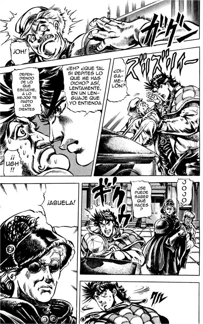 JoJo's Bizarre Adventure Parte 2: Battle Tendency Capitulo 3: Joseph Joestar de Nueva York, Parte 3 página 3