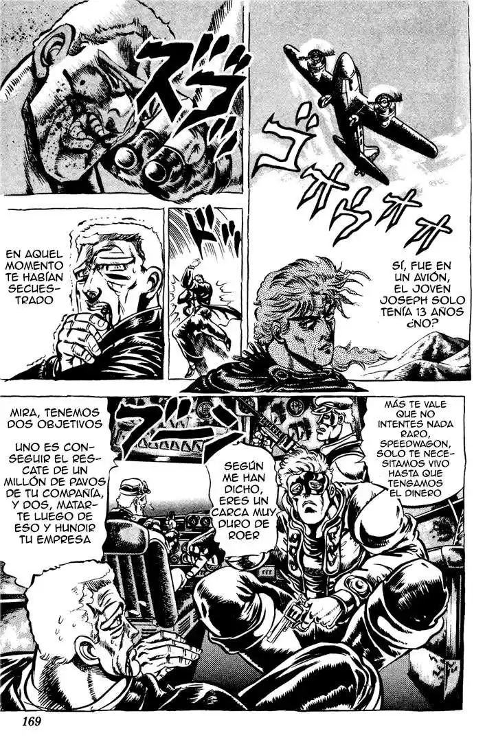 JoJo's Bizarre Adventure Parte 2: Battle Tendency Capitulo 2: Joseph Joestar de Nueva York, Parte 2 página 7