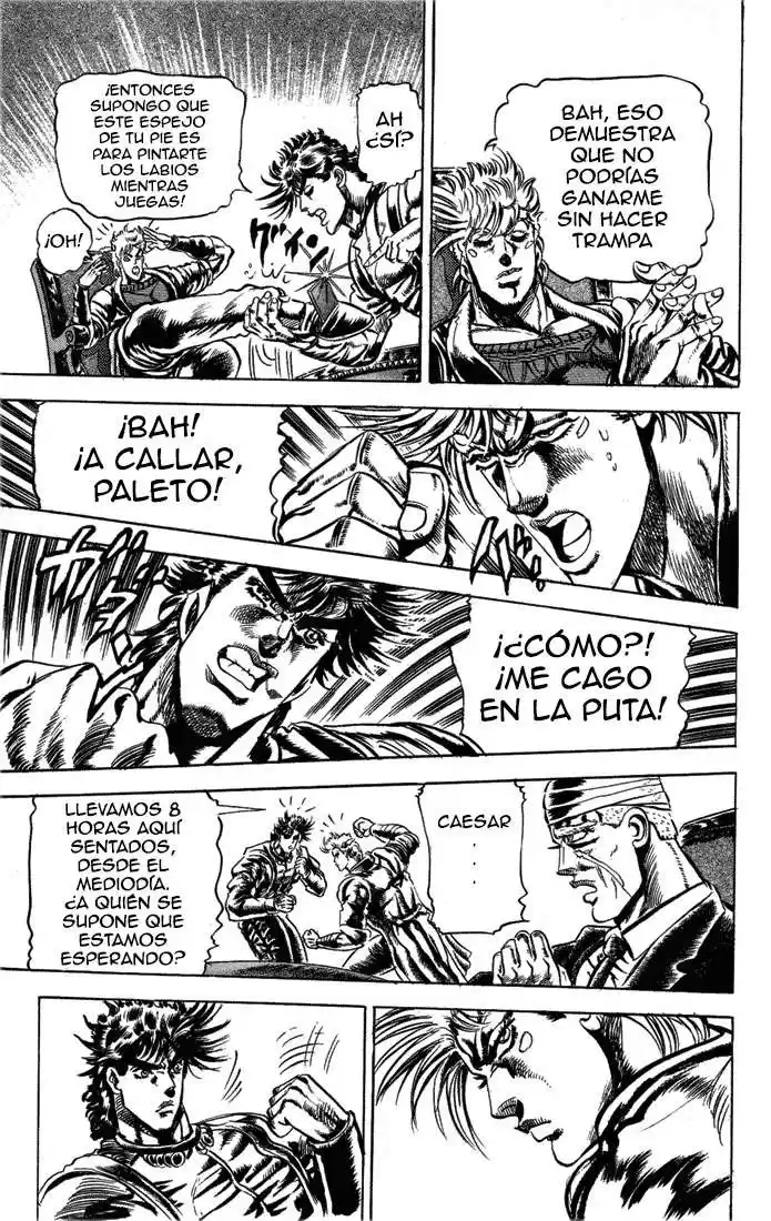 JoJo's Bizarre Adventure Parte 2: Battle Tendency Capitulo 21: Los Guerreros Definitivos de la Antigüedad, Parte 1 página 5