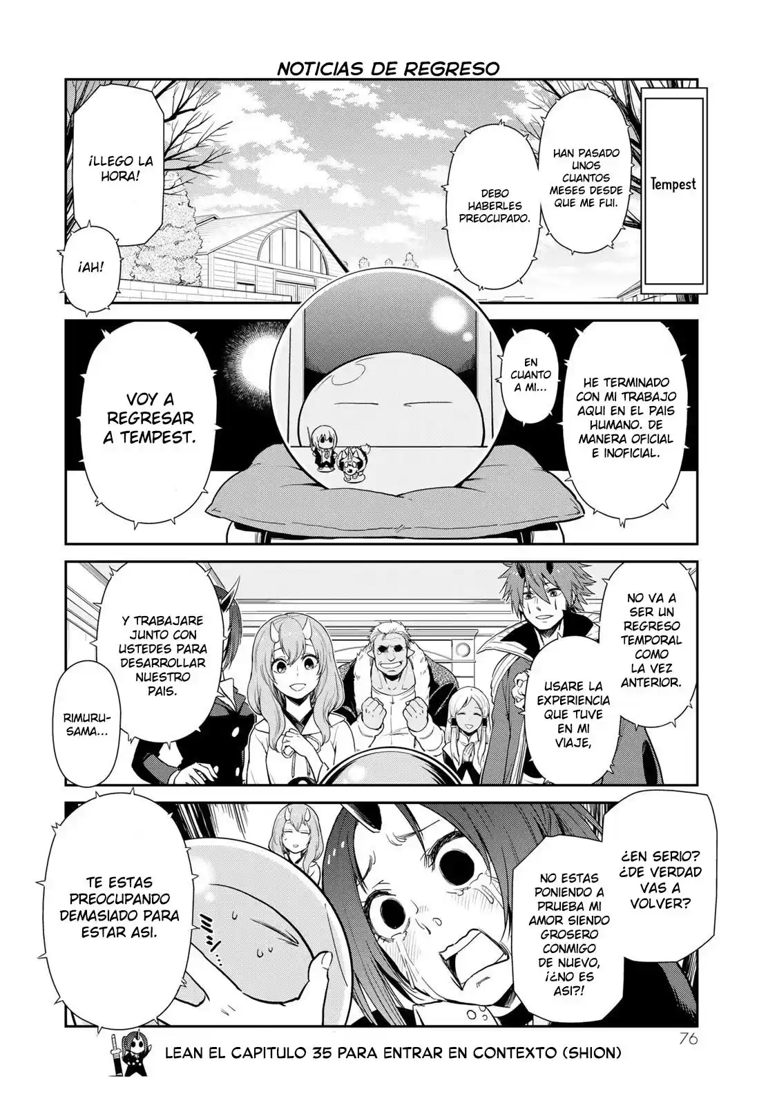 Tensura Nikki Tensei Shitara Slime Datta Ken Capitulo 51: Hasta que llegue ese dia página 3