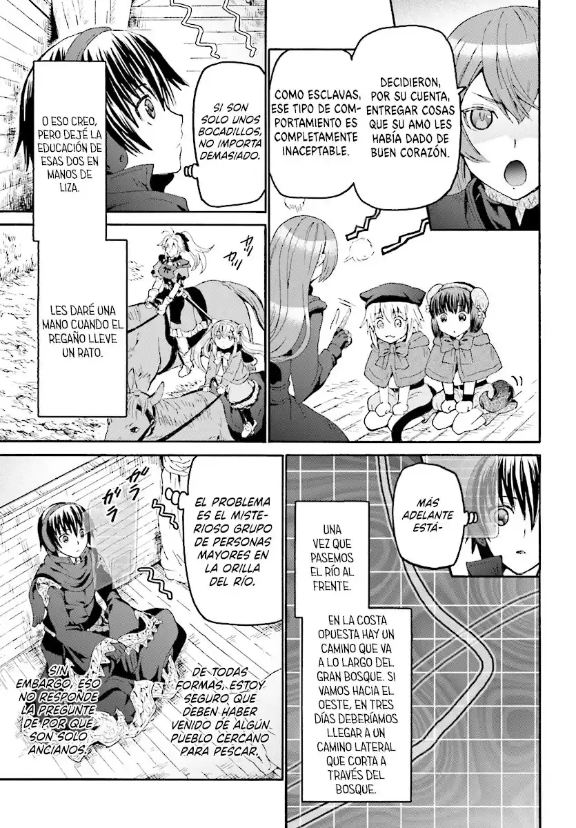 Death March kara Hajimaru Isekai Kyousoukyoku Capitulo 47: El grupo bandido de niños y niñas página 8