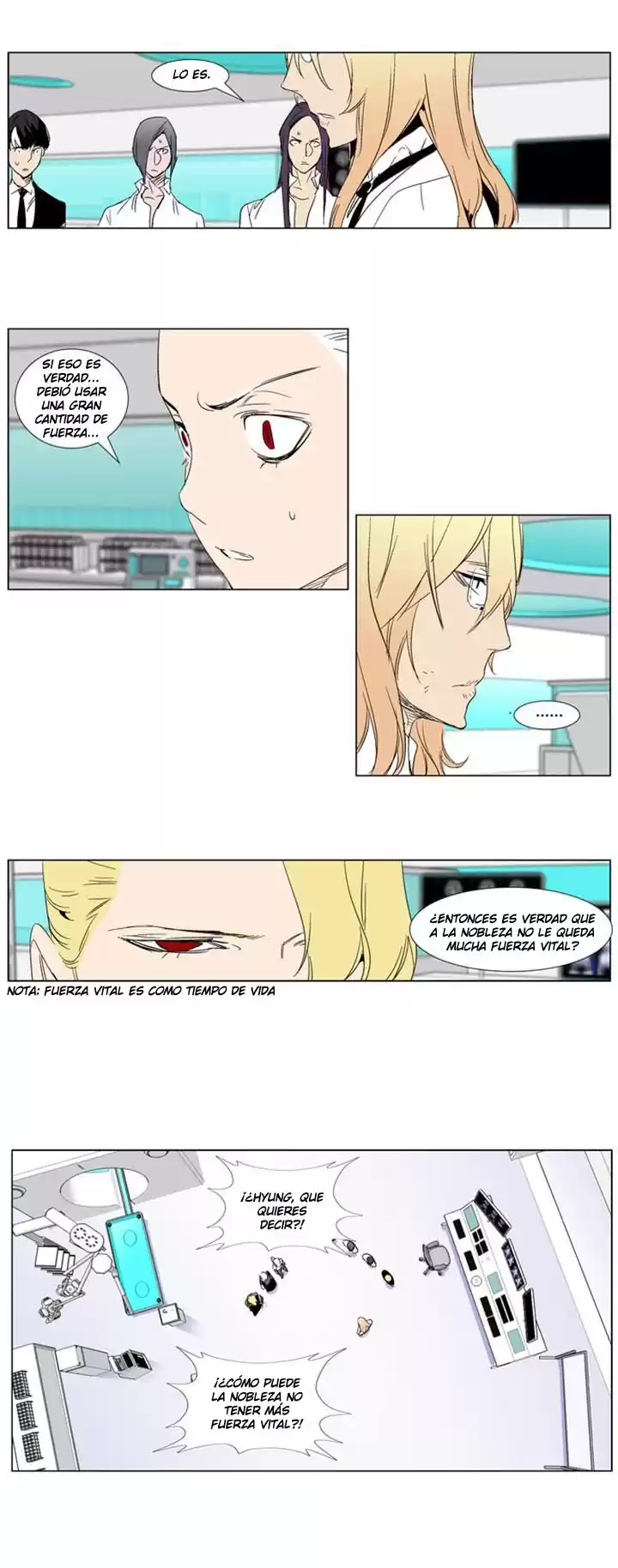 Noblesse Capitulo 280 página 9