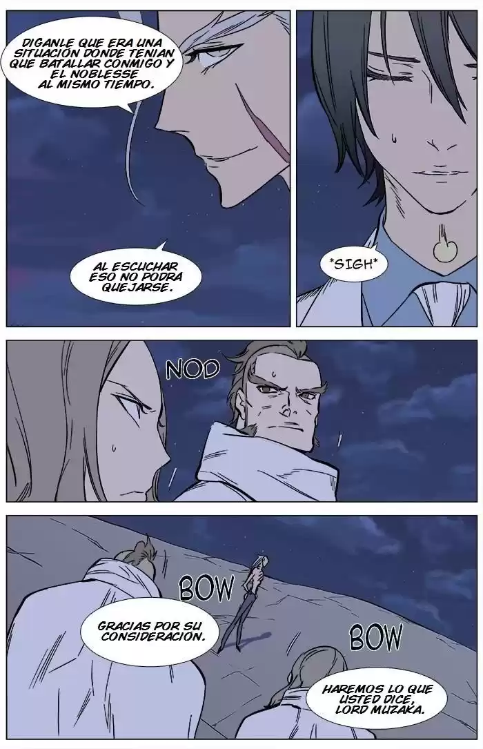 Noblesse Capitulo 358: Muzaka, La 5ta y Kentas: Cara a Cara! página 17