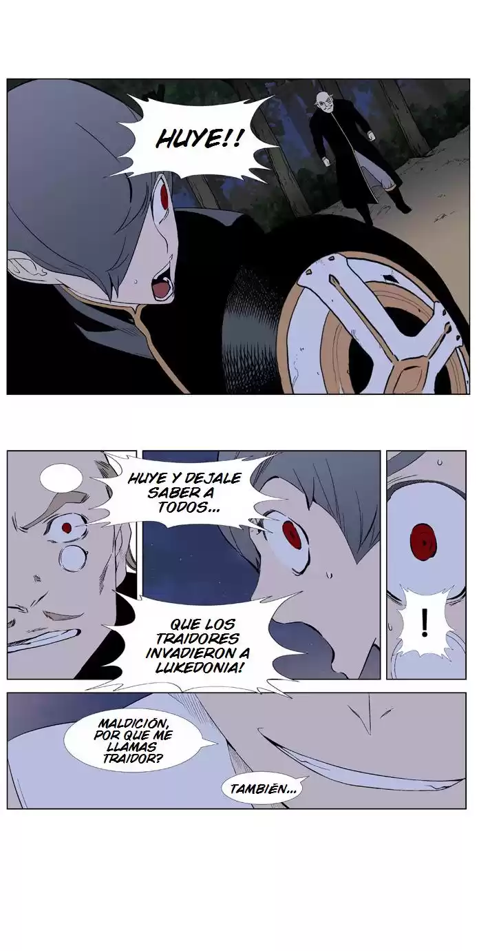 Noblesse Capitulo 377: Ludis Vs Gradeus 2, 3 Lobos contra Kei. página 9