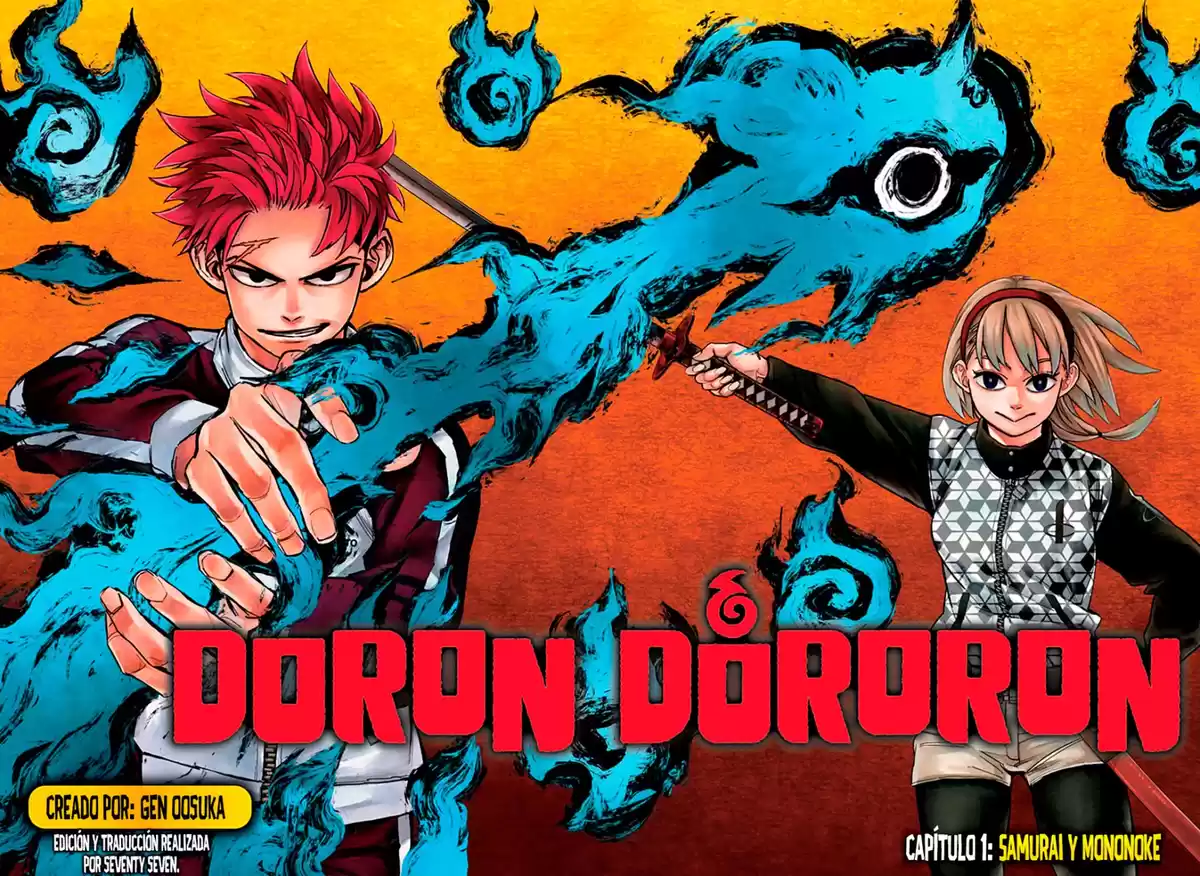 Doron Dororon Capitulo 1: Samurái y Mononoke página 2