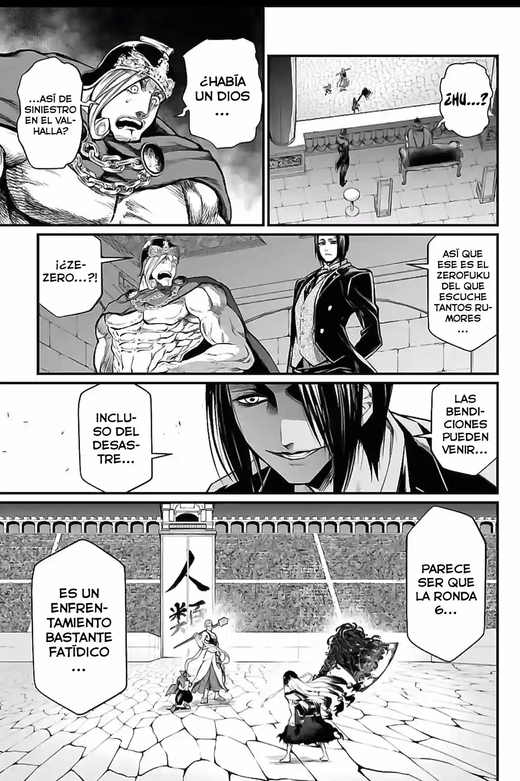 Shuumatsu no Valkyrie Capitulo 45: El dolor de Zero página 8