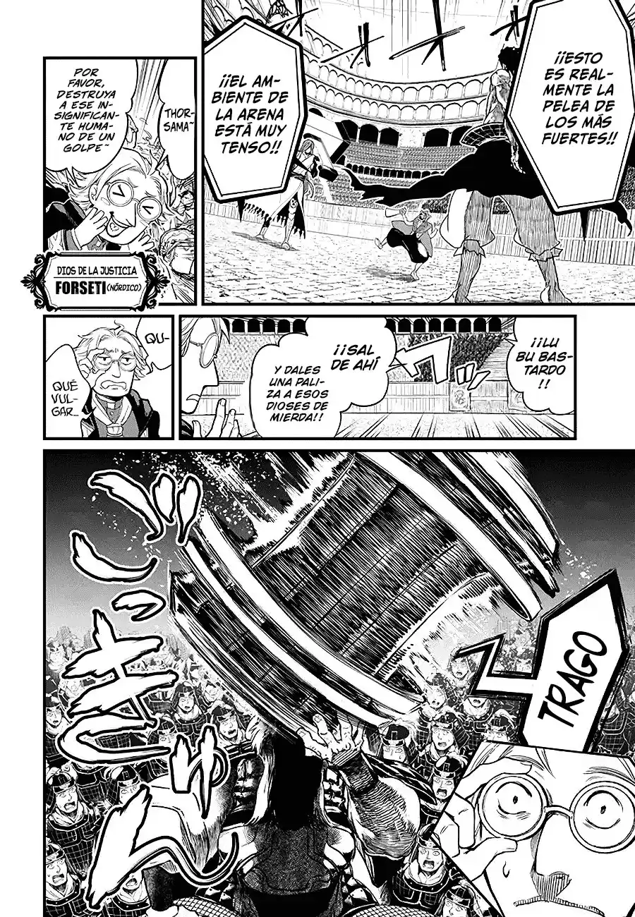 Shuumatsu no Valkyrie Capitulo 2: El dios más poderoso VS. El humano más fuerte página 5