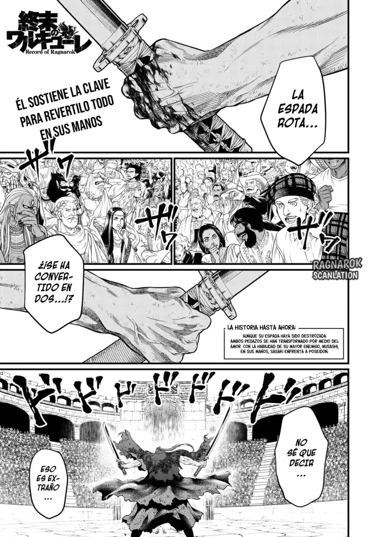 Shuumatsu no Valkyrie Capitulo 19: La golondrina mira al abismo página 3